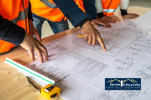 See if you need a party wall agreement for building along boundary line Mansfield